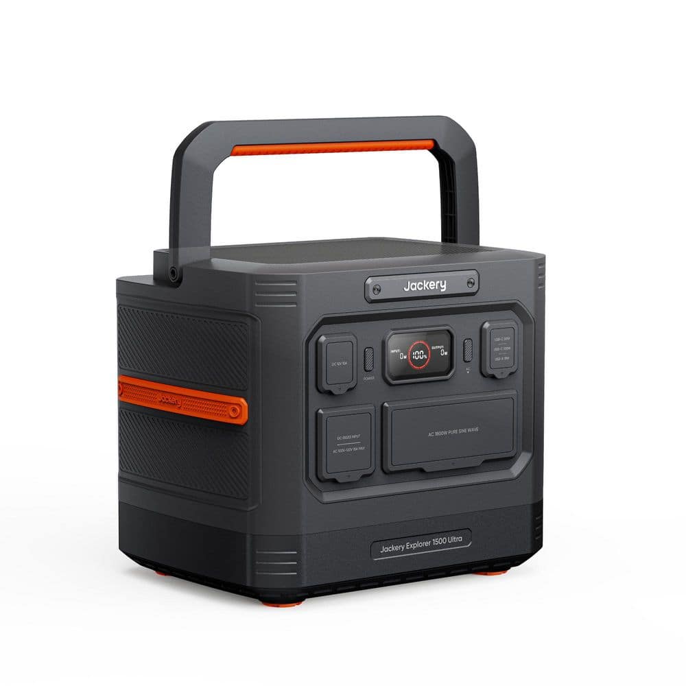 【再々値下げ】Jackery PORTABLE POWER 1500 Jackery 1800W/3600W Peak Push Button Start Battery Generator