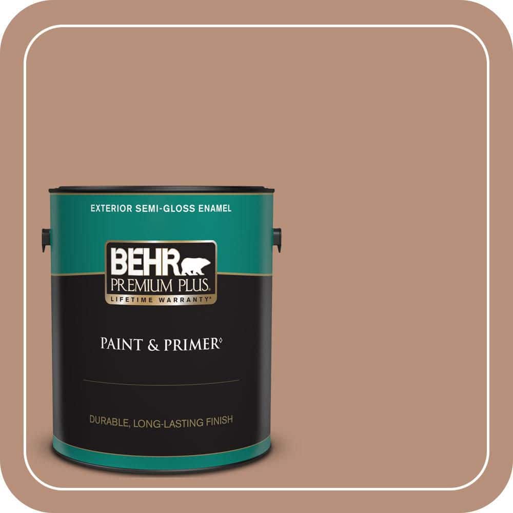 1 gal. #BIC-16 Brandied Pears Semi-Gloss Enamel Exterior Paint & Primer price history on PriceWatchPro