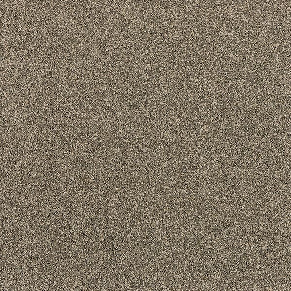 Home Decorators Collection Tailored Trends III Midnight Gray 58 oz. Polyester Textured Installed Carpet