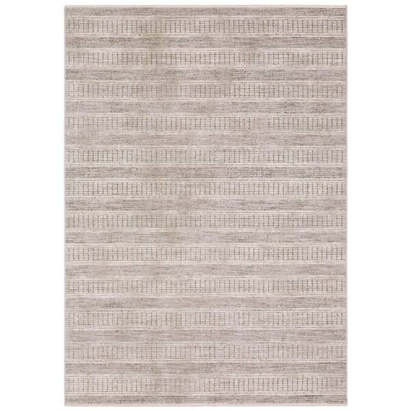 Brielle 3 ft. x 5 ft. Beige/Brown Geometric Area Rug