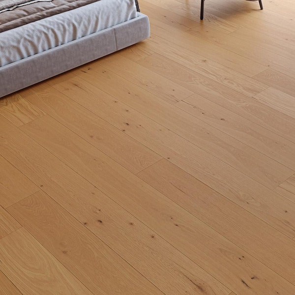 Selkirk Rolling Quincy 1/2 in. T x 7.5 in. W Tongue and Groove Wire Brushed Engineered Hardwood Flooring (31.09 sq.ft./case)