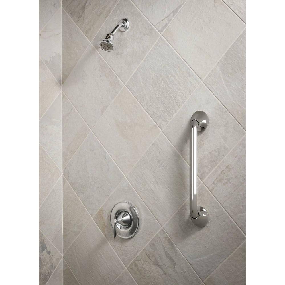 Eva 24-Inch Chrome Stainless Steel Bathroom Grab Bar