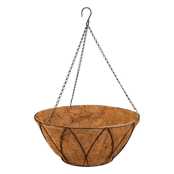 20 in. HydroSave Coconut Premium Hanging Planter Basket (20 in. D x 8.1 in. H)