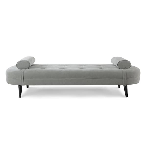Sandy Wilson Home Brio Tufted Sofa Bed, Mineral Grey Chenille