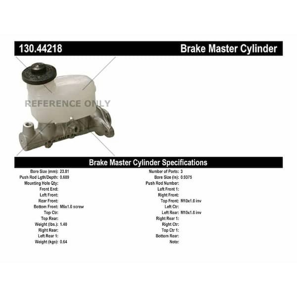 Centric Parts Brake Master Cylinder 1994-1997 Toyota Celica 1.8L