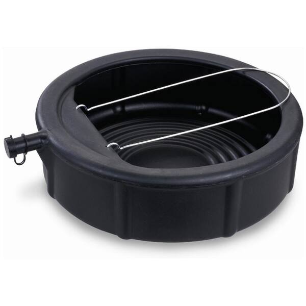 Lumax 5 Gal. Capacity Plastic Drain Pan with Wire Loop