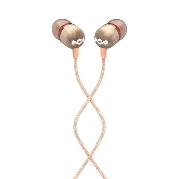 Smile Jamaica Wired In Ear Headphones Copper Metallic