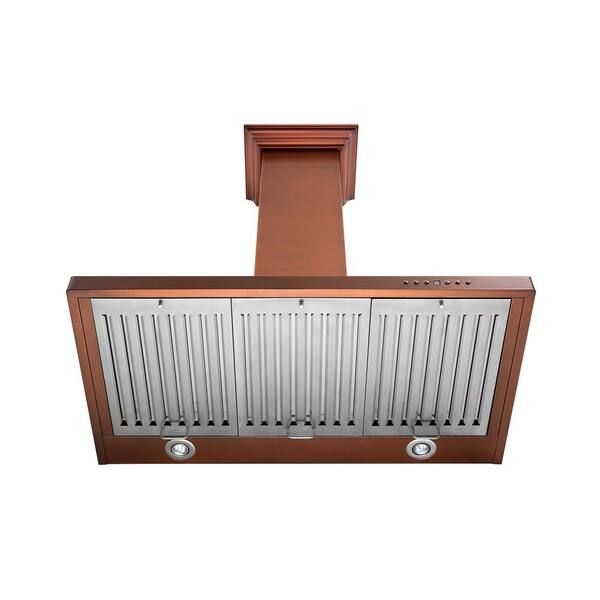 42 Copper Range Hood