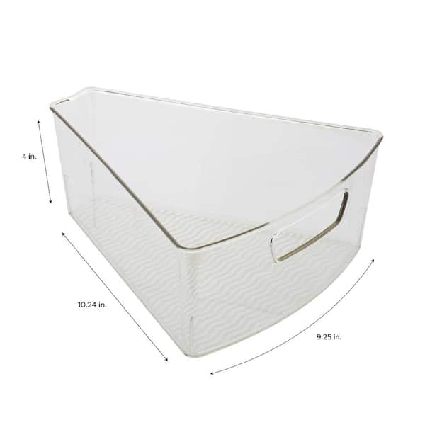 3-Pack Plastic Triangle Scooping Tray
