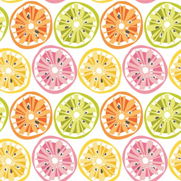 Citrus Sweet Vinyl Peel and Stick Wallpaper (28.29 sq. ft.)