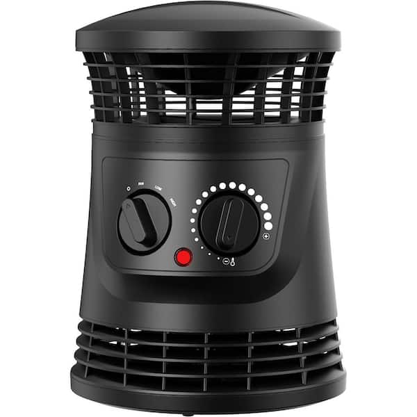 360 Surround Ceramic Heater with 2 Heat Settings