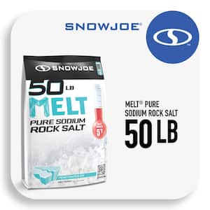 Melt 50 lbs. Sodium Rock Salt Ice Melt