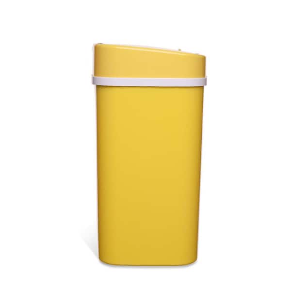 NINESTARS 3 Gal. Motion Sensor Yellow Rectangular Shape Plastic