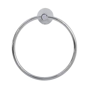 Livorno Wall Mount Towel Ring in Chrome