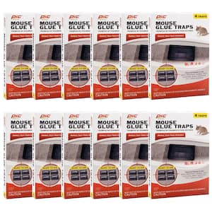Baited Mouse Glue Traps (48-Pack)