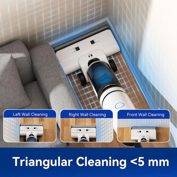 LAIFUCAM Residential Corded Hard Floor Wet Dry Vacuum in Gray with