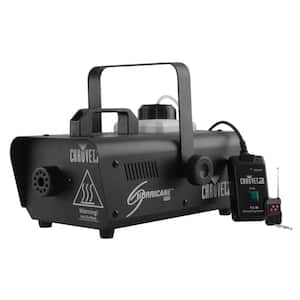 Hurricane 1000 1 L Pro Fog Machine with Wired and Wireless Remote