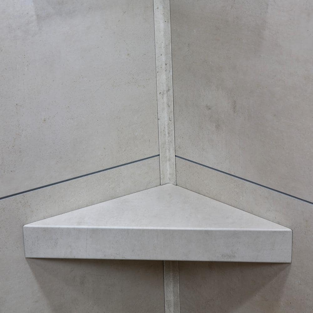 Wintry Mix PVC Waterproof Corner Shower Shelf