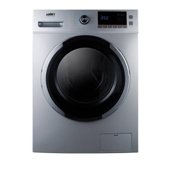 Summit Appliance 2 cu. ft. All-in-One Washer and Electric Ventless Dryer in Platinum