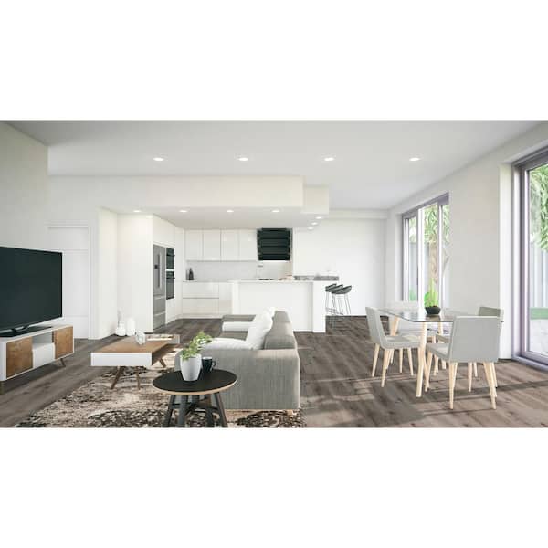 Empire Oak 3/4 in. T x 2 3/4 in. W x  94 in. L Luxury Vinyl Flush StairNose Molding