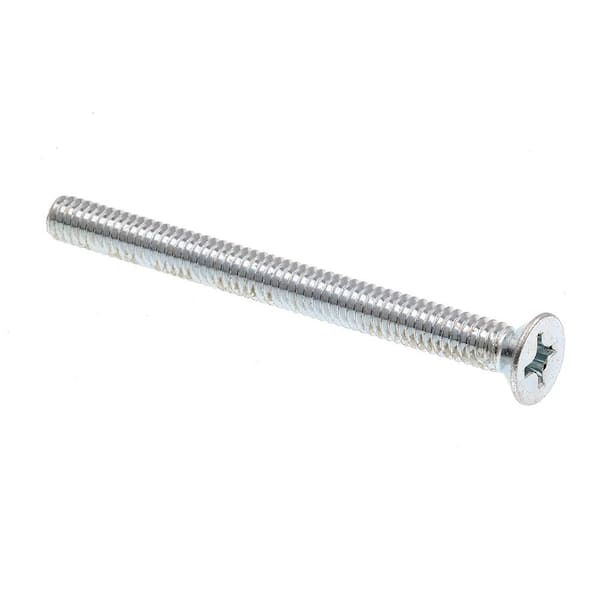 Qty 25) 1/4-20 x 2-1/2 Phillips Flat Head Machine Screws Stainless