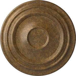 24-3/8 in. x 1-1/2 in. Traditional Urethane Ceiling Medallion (Fits Canopies upto 5-1/2 in.), Rubbed Bronze