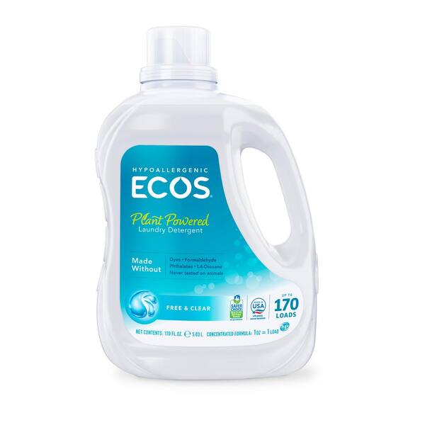 ECOS 170 oz. Free and Clear Liquid Laundry Detergent