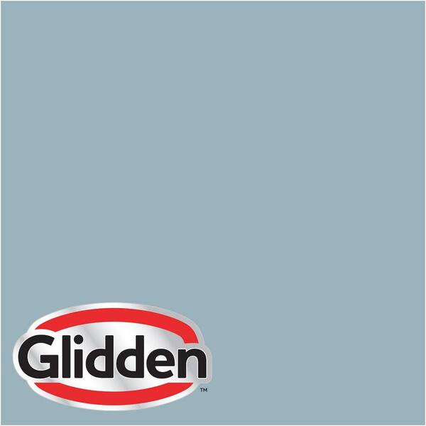 Glidden Premium 1-gal. #HDGB51U Harper's Blue Flat Latex Exterior Paint