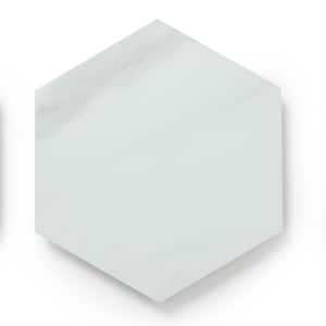 MosaiCore Blanco Ibiza 28 MIL x 12 in. W x 10 in. L Glue Down Waterproof Vinyl Tile Flooring (12.3 sqft/case)