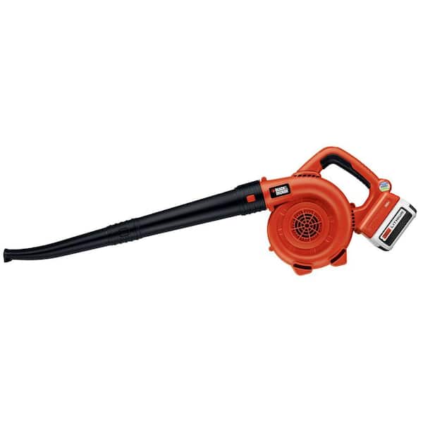 BLACK+DECKER 40V MAX 120 MPH 90 CFM Cordless Battery Powered Handheld Leaf Blower with (1) 1.5Ah Battery & Charger