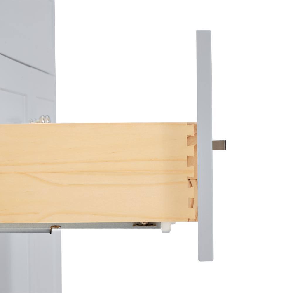 Hamlet 72" Gray Double Freestanding Vanity Cabinet