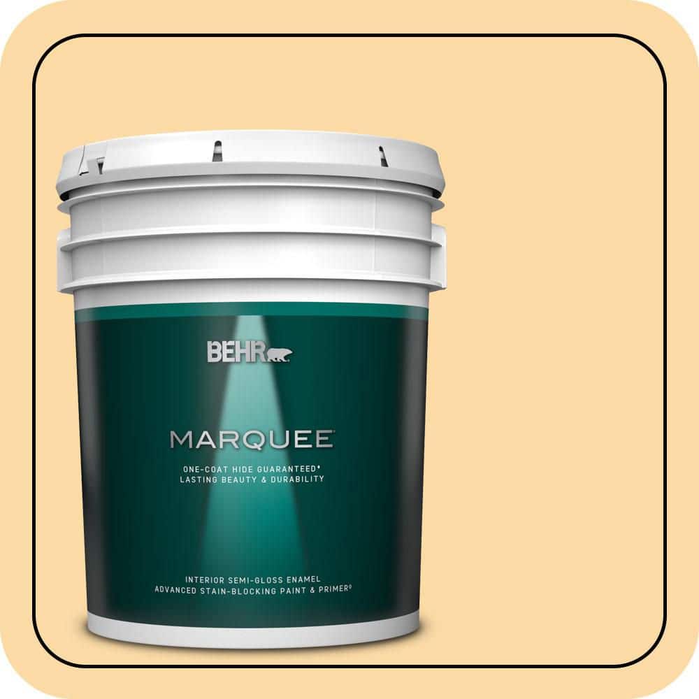 5 gal. #M290-3 Corn Stalk Semi-Gloss Enamel Interior Paint & Primer product image for price tracking