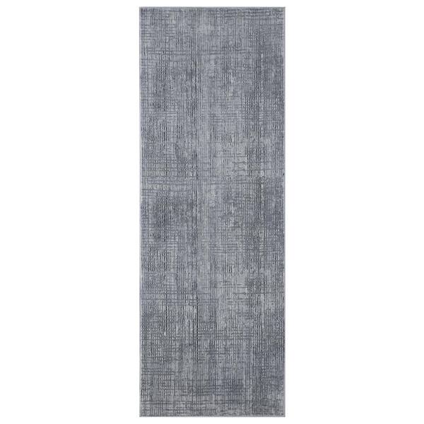 United Weavers Madrid Castile Grey 2 ft. 7 in. x 7 ft. 2 in. Runner Rug