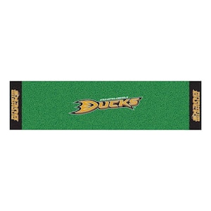 NHL Anaheim Ducks 1 ft. 6 in. x 6 ft. Indoor 1-Hole Golf Practice Putting Green
