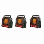 9,000 BTU Portable Buddy Outdoor Camping, Hunting Propane Gas Space Heater (3-Pack)