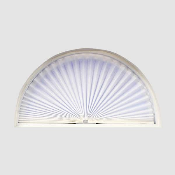 Redi Shade White Fabric Arch Window Shade - 72 in, W x 36 in, L