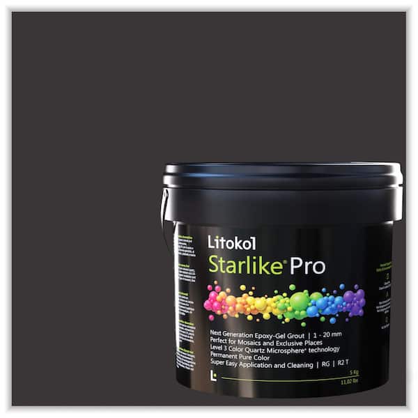 Starlike Pro Epoxy Grout 12 Nero Antico 5.5 lbs.