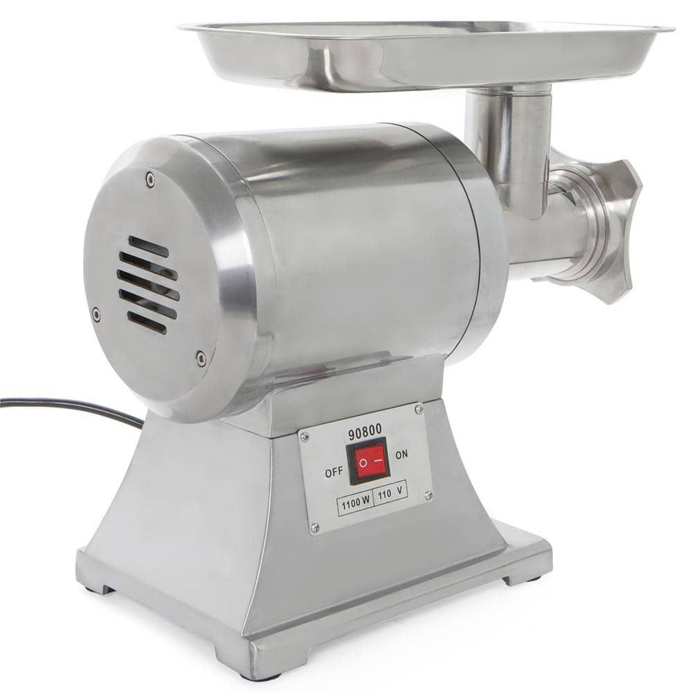 Stainless Steel 1100W Commercial Electric Meat Grinder with Cutting Blade