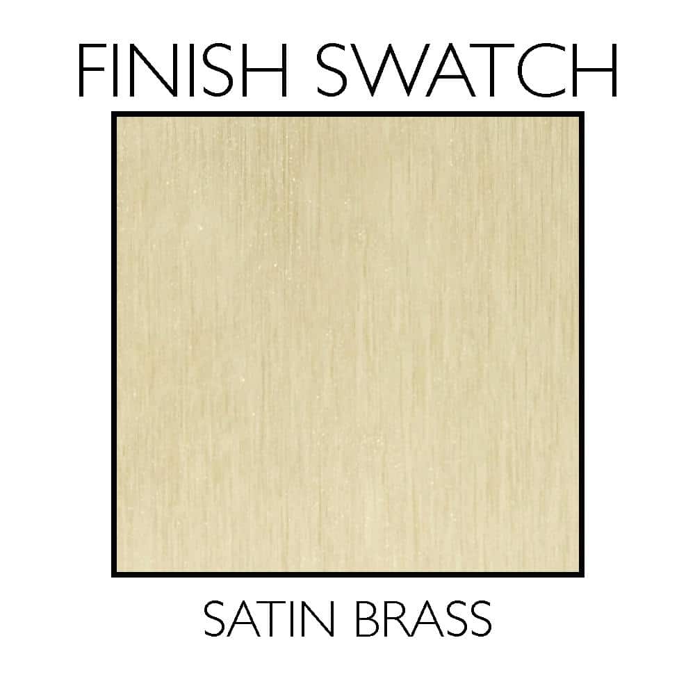 Satin Brass 3.5'' x 3.5'' Steel Door Hinge 10-Pack