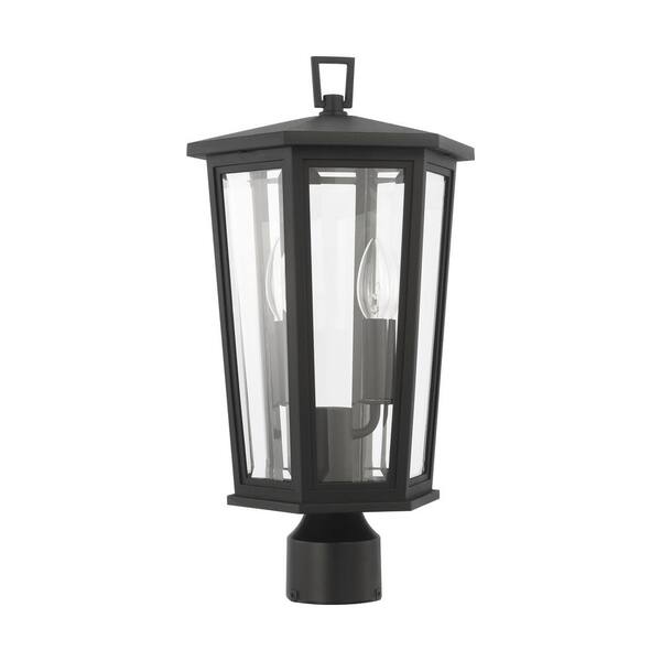 Acclaim Lighting Avian 60-Watt 18.5-in Black Coral Transitional Post Light Acclaim Lighting Avian 60-Watt 18.5-in Black Coral Transitional Post Light