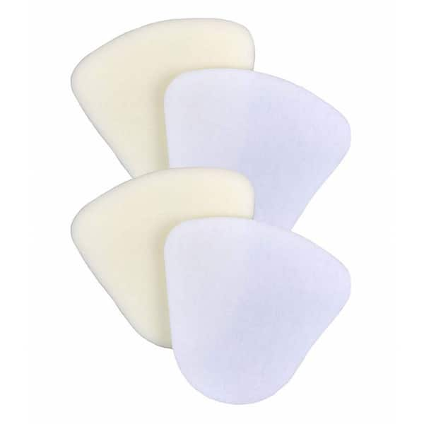 THINK CRUCIAL Foam and Felt Filters Replacement for Shark NV350 Navigator Lift-Away Series Part XFF350 and XFF350NZ (4-Pack)