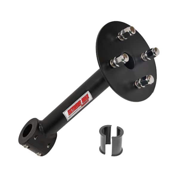 Extreme Max L-Clamp In-Bed Spare Tire Carrier for Polaris RZR XP Turbo, 1-3/4 in. Clamp with Bushings Down to 1-1/2 in.