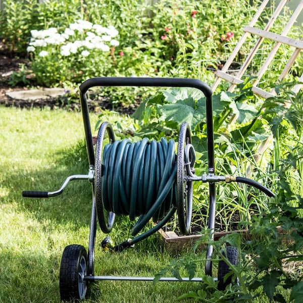 2-wheel Garden Hose Reel Cart 