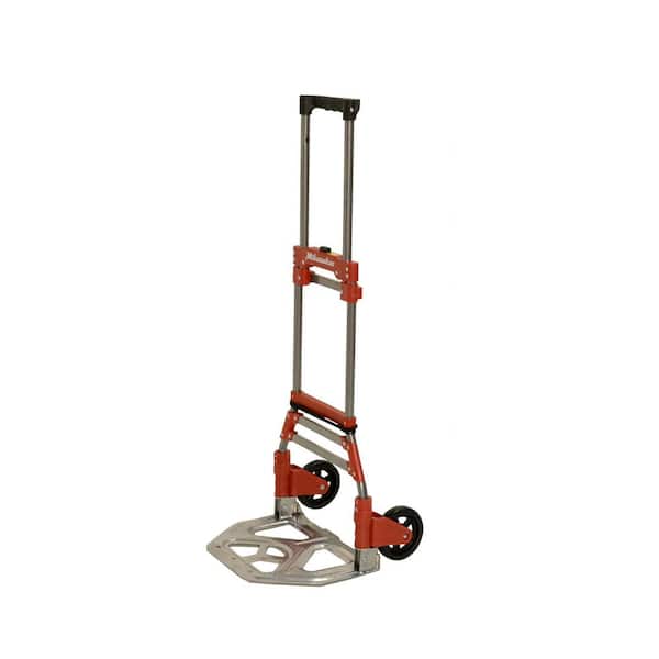 150 lbs. Convertible Fold-Up Steel Hand Truck with One 60 in. Bungee Cord