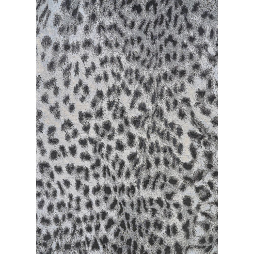 Dolce Lynx Ivory-Charcoal Gray 5 ft. x 8 ft. Indoor/Outdoor Area Rug price history on PriceWatchPro