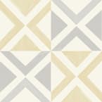 12 in. W x 12 in. L Isosceles White Peel and Stick Floor Vinyl Tiles (20 Tiles/20 sq. ft./case)