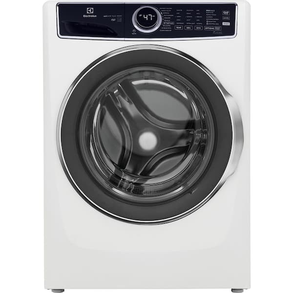 4.5 cu. ft. Stackable Front Load Washer in White with LuxCare Plus Wash System, Pure Rinse and 15-minute Fast Wash