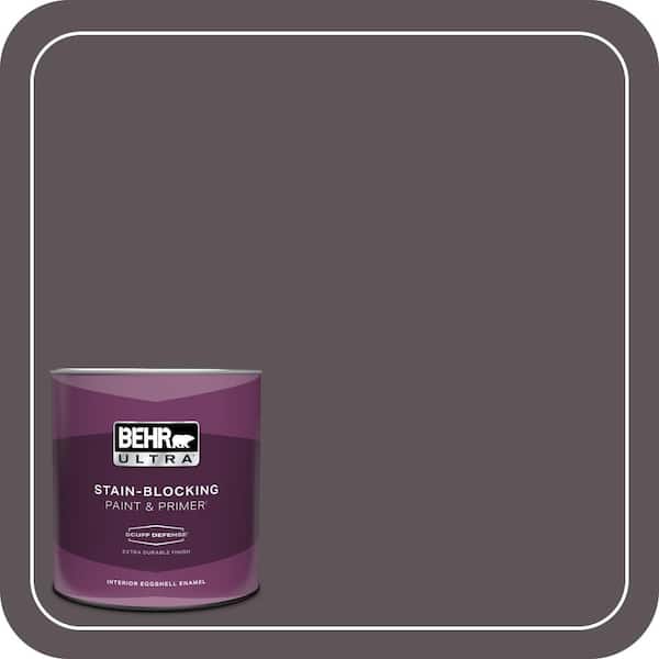 BEHR ULTRA 1 qt. #N570-6 Virtuoso Extra Durable Eggshell Enamel Interior Paint & Primer