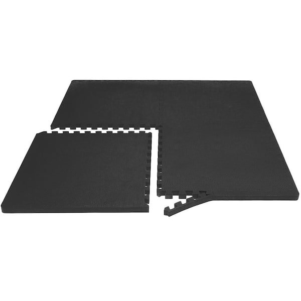 Folding Exercise Fitness Workout Gym Floor Mat w/ Handles – Best Choice  Products