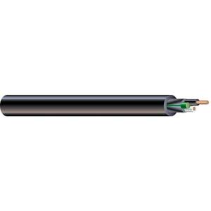 thumbnail image 2 of Ascent 5ft 6/4 SOOW Portable Power Cable – High Flexibility, 600V, 4 Conductor, Black, USA Made 2 of 4